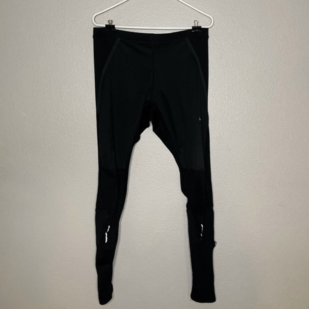 Nike Dri Fit Black Ankle Zip Leggings Size: Womens Tights - Picture 2 of 11